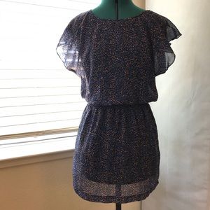 Pattern Short and Sheer Dress